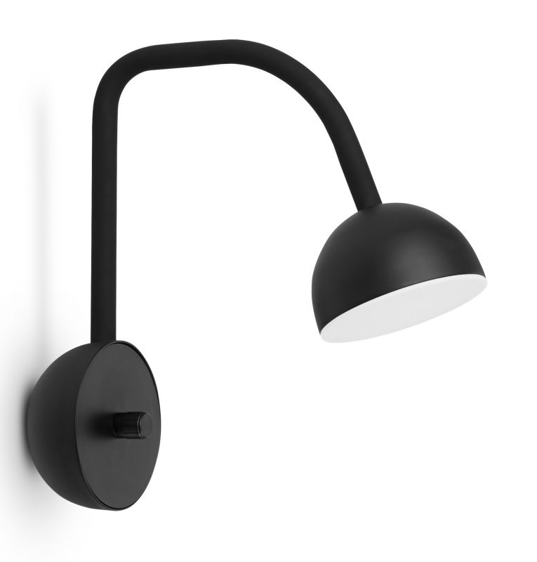 Blush LED Wandleuchte schwarz Northern
